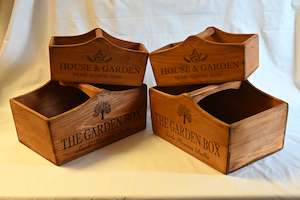 Homewares: Natural - The Garden Box (Large and Small)