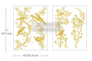 Homewares: Redesign with Prima Middy Foil Transfer - Kacha Golden Serenade