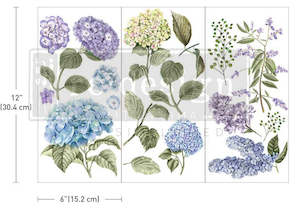 Homewares: Redesign with Prima Transfer Mini - Mystic Hydrangea