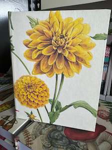 Jotter Pad - Yellow Dahlias