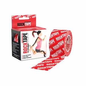 Rocktape Logo Red Pattern 5cm x 5mtr Roll