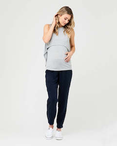 Swing Back Nursing Tank Ash