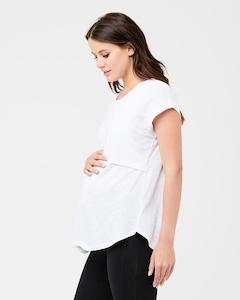 Richie Nursing Tee White