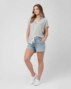 Bailey Denim Short - Light Blue