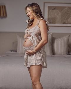 Luna Maternity & Nursing Cotton Sleepwear Set