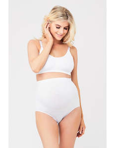 Seamless Maternity Brief (White)