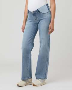 Kylie Wide Leg Jean Light Blue