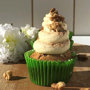 Spicy Walnut Cupcake