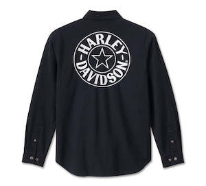 Mens Jackets Vests: Harley-Davidson Men's Spirit of Freedom Over Shirt