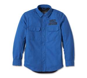 Harley-Davidson Operative Textile Blue Shirt