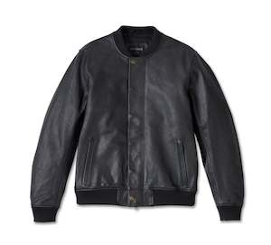 Mens Jackets Vests: Harley-Davidson Citizen Bomber Leather Jacket