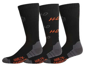 Harley-Davidson Men'S Socks Design Crew Performance