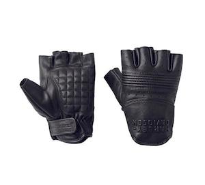 Men'S Harley-Davidson Oakbrook Leather Fingerless Gloves