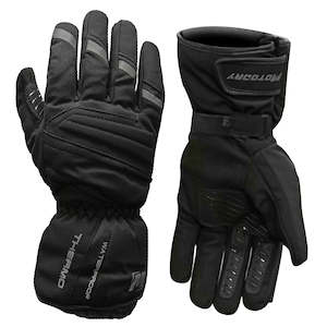 Gloves: Motodry Thermo Gloves Black