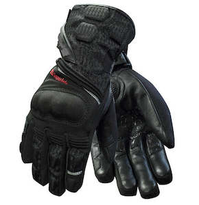 Gloves: Rjays Booster Mens/Ladies Black Gloves