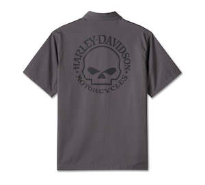 Tees Shirts: Harley-Davidson Willie G Skull Shirt