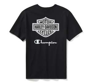 Harley-Davidson Champion Fanatic Tee Black/Silver