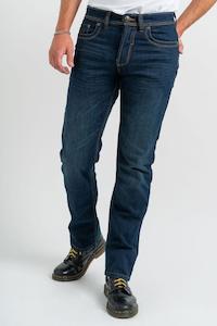 Resurgence Indigo Straight Leg Riding Jeans