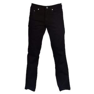 Resurgence Men's Straight Leg Black Riding Jeans