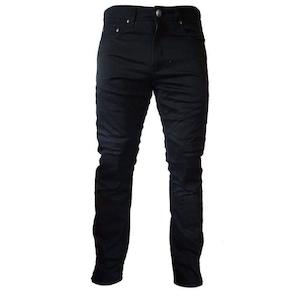 Resurgence Men'S Skinny Black Riding Jeans