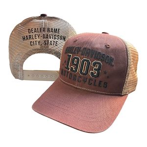 Mens Hats Caps: Harley-Davidson Greased Cap