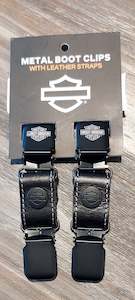 Harley-Davidson Leather Boot Clips