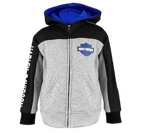 Harley-Davidson Boys Zip B&S Hoodie