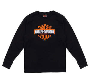 Harley-Davidson Bar & Shield Boys Long Sleeve Dealer Tee