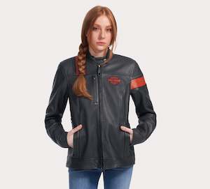 Harley-Davidson Ladies HWY 100 Waterproof Leather Jacket