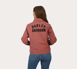 Womens Jackets Vests: Harley-Davidson Ladies Wild Seed Twill Jacket