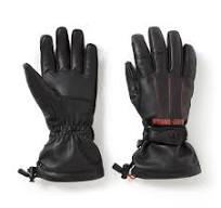 Womens Gloves: Harley-Davidson - Circuit, Gaunlet, Leather Black Womens