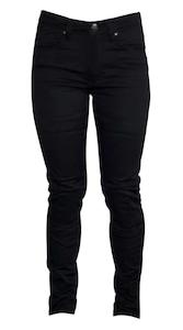 Resurgence Women'S Black Skinny Riding Jeans