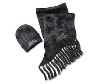 Harley-Davidson Ladies Hat & Scarf Set