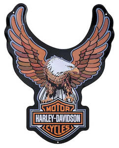 Harley-Davidson Bar & Shield Eagle Tin Sign