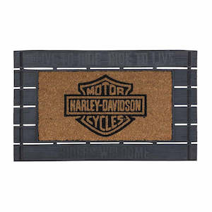 Harley-Davidson Riders Welcome Door Mat