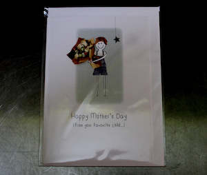 Happy Mothers Day (from your favourite child...) Gift Card