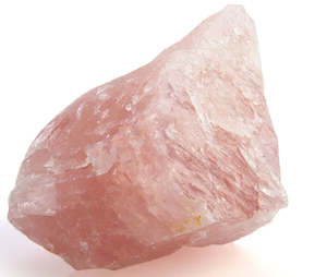 Florist: Raw Rose Quartz Wellness Stone Gift