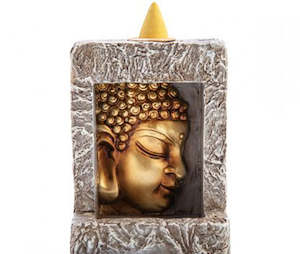 Florist: Framed Buddha Backflow Incense Burner Gift