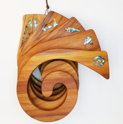 Single Tablemat - Paua Inlay