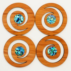 Magnetic Coasters set of 4