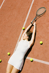 Frankie Tennis Dress - Coconut