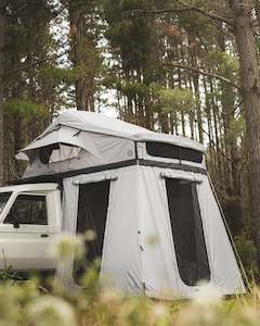 Crow's Nest Family Rooftop Tent Bundle - Black