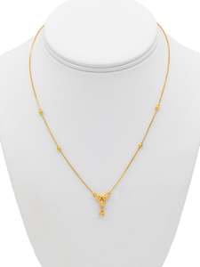 22ct Gold Ball Fancy Chain