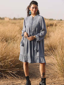 Fancy Kurti: Davina Short Flair Kurti