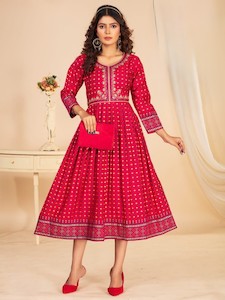 Hina Flair Kurti