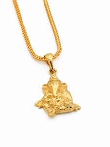 22ct Gold Ganesh Pendant