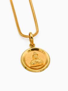 22ct Gold Hanumanji Pendant