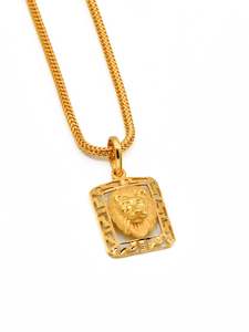 22ct Gold Lion Pendant