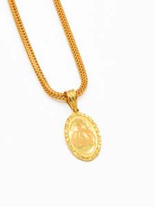 Pendants: 22ct Gold Allah Pendant 2.12 gram