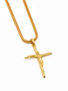 Pendants: 22ct Gold Crucifix Cross Pendant